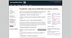 Desktop Screenshot of knopflerfish.org